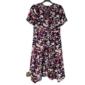 Tommy Hilfiger size 6 midi length floral dress